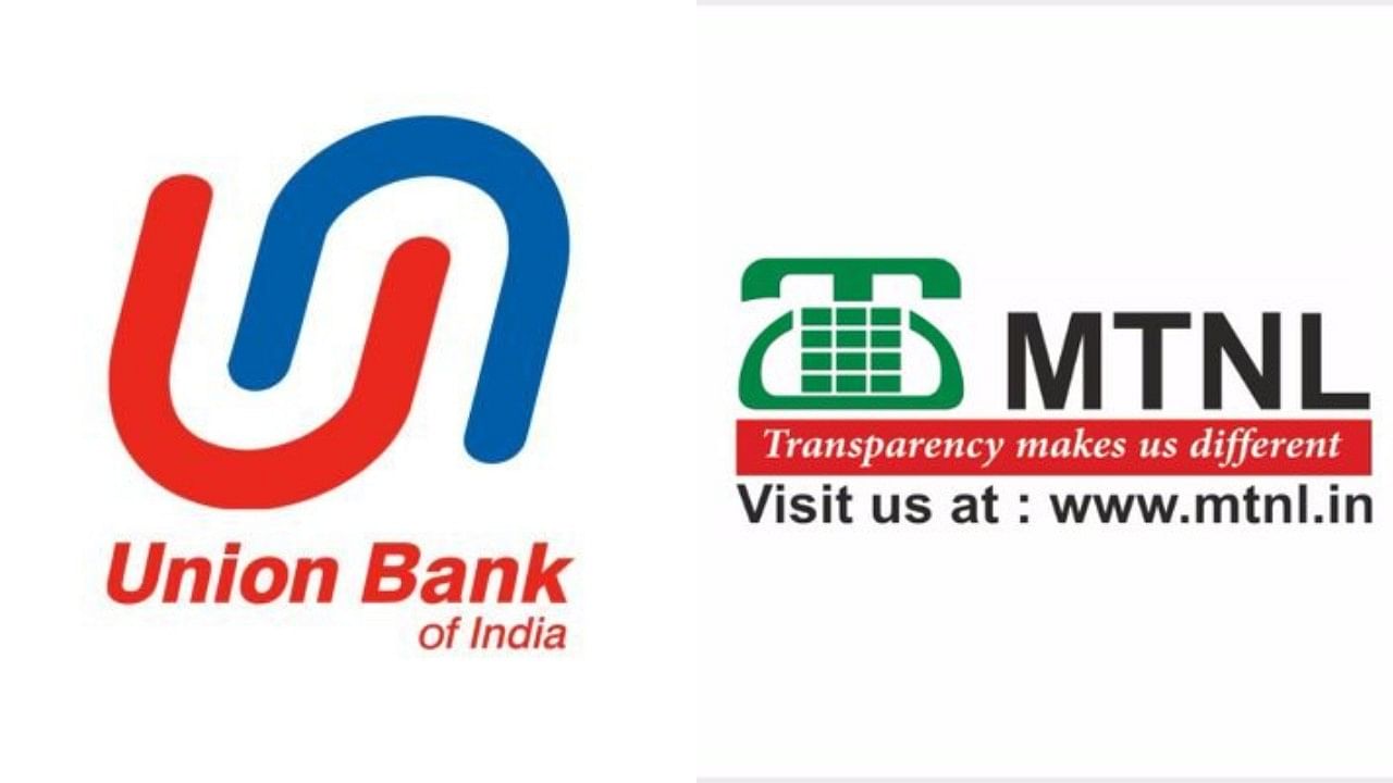 <div class="paragraphs"><p>Logos and Union Bank of India and MTNL.</p></div>